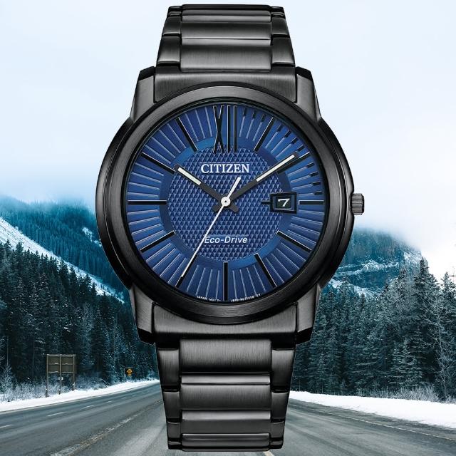 【CITIZEN 星辰】PAIR系列 光動能 簡約時尚腕錶 母親節 禮物 推薦(AW1217-83L)