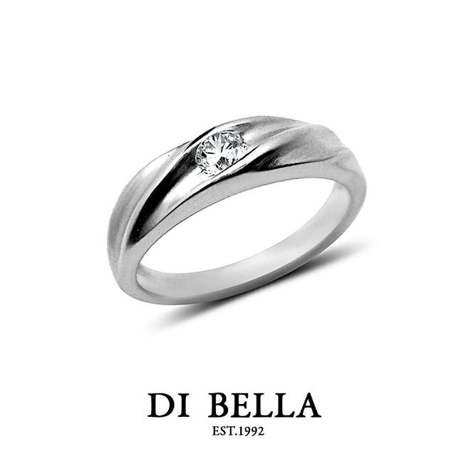 【DI BELLA】FEARLESS 真鑽情人戒指(女款)