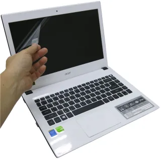 【EZstick】ACER Aspire E5-473G 專用 靜電式筆電LCD液晶螢幕貼(可選鏡面或霧面)