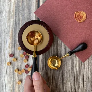 【HAPPYMT 開心鋼筆店】火漆蠟粒大罐裝-經典紅金銀(3色可選)
