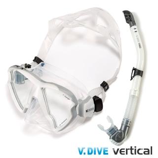 【V.DIVE】威帶夫潛水精品組(B33E 白/灰)