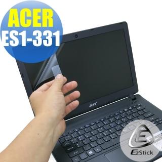 【EZstick】ACER E13 ES1-331 專用 靜電式筆電LCD液晶螢幕貼(可選鏡面或霧面)