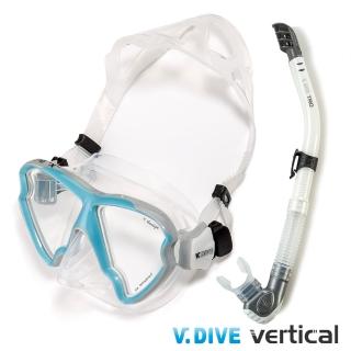 【V.DIVE】威帶夫潛水精品組(B33A 天空藍/灰)