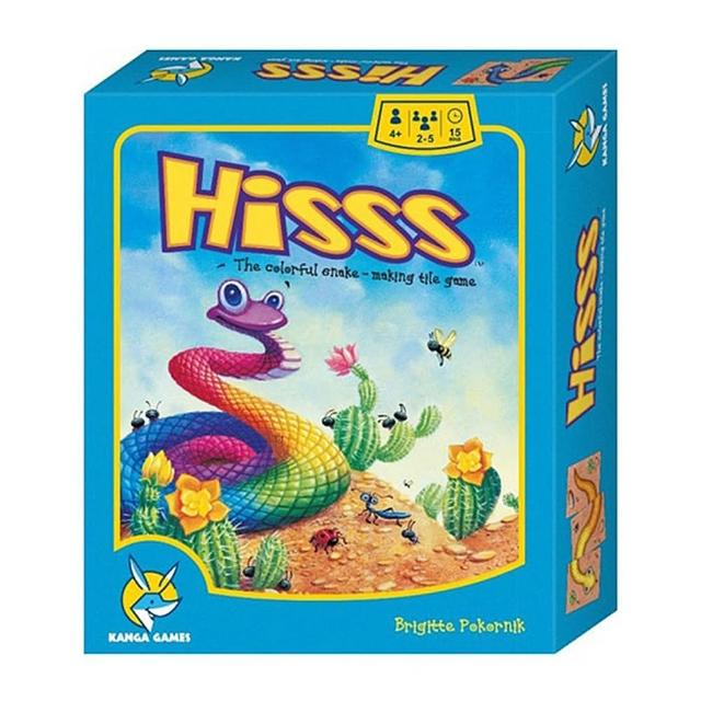 【歐美桌遊】HISSS 彩虹蛇(中文版)