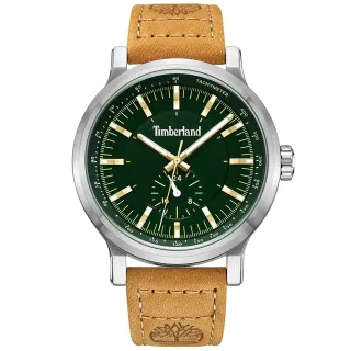 【Timberland】天柏嵐 NORTHBRIDGE系列 綠幽靈大三針腕錶/45mm 禮物 送禮 推薦(TDWGG0010806)