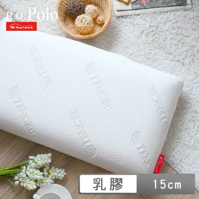 【R.Q.POLO】MAP系列高密度乳膠枕1入(平面舒適型)