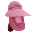 【OMAX】多功能透氣遮陽帽-女性專用
