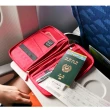 【DF Queenin】韓版輕旅時尚系尼龍隨身護照夾-共4色