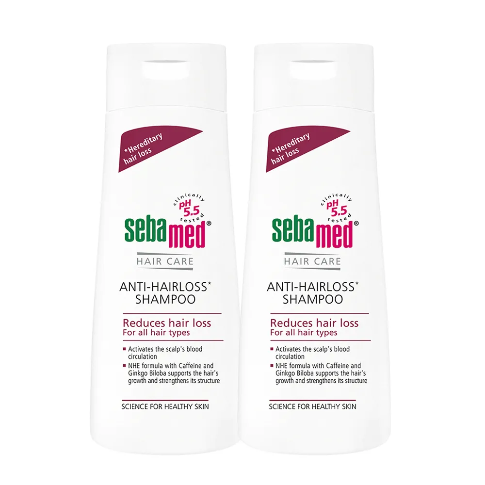 【SEBAMED 施巴】安絲洗髮乳400mlx2入(總代理)