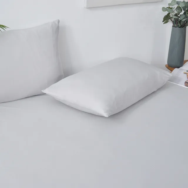 【Simple Living】澳洲Simple Living 勁涼MAX COOL降溫三件式床包組-薄霧灰(加大)