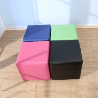 【BuyJM】多彩方塊沙發凳(40*40公分)