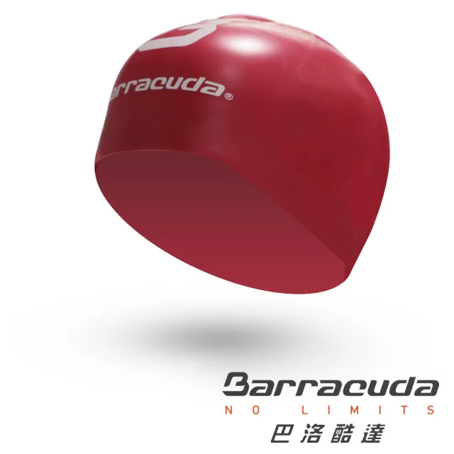 【美國巴洛酷達Barracuda】成人矽膠3D泳帽(六色可選)