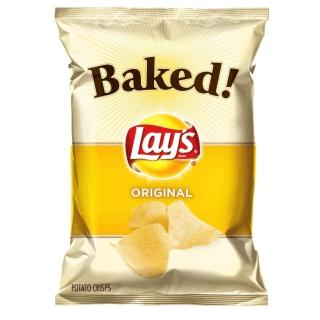 【美國 Lays 樂事】烤洋芋片-原味(170g/包)