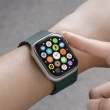 【MAGEASY】Apple Watch 9/8/7 45mm VETRO 3D 滿版防撞保護貼(附對位器/通用最新S9)