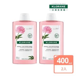 【KLORANE蔻蘿蘭】速效舒敏洗髮精400ml(二入組)