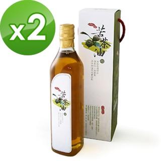 【康健生機】苦茶油x2瓶(520ml/瓶)