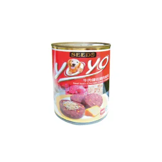 【Seeds 聖萊西】YOYO愛犬餐罐375g*24罐(惜時/狗罐/副食/成犬/聖萊西)