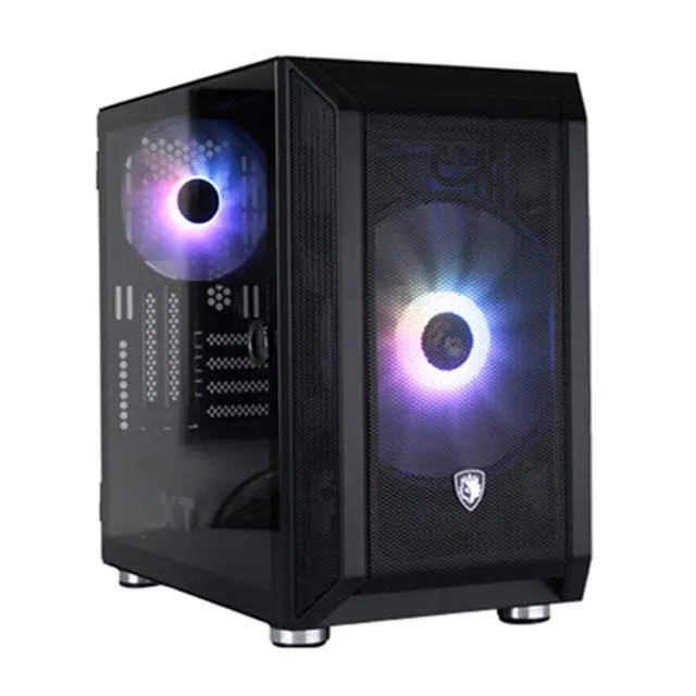 【SADES 賽德斯】Garuda 因陀羅 MATX A•RGB 玻璃側透機箱 / 機殼(TYPE-C)