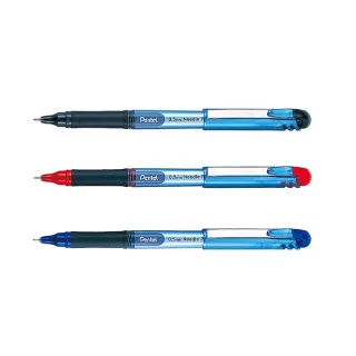 【Pentel 飛龍】ENERGEL EG Ball 極速鋼珠筆 0.5mm 12支/盒 BLN15(黑/紅/藍)