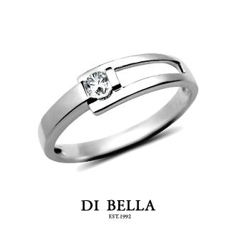 【DI BELLA】Perfect Love 真鑽情人戒指(男款)