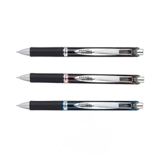 【Pentel 飛龍】ENERGEL 極速耐水鋼珠筆 0.7mm 12支/盒 BLP77(黑/紅/藍)