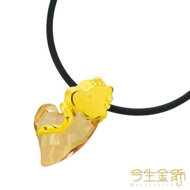 【今生金飾】樂情虎墜(黃金墜飾)