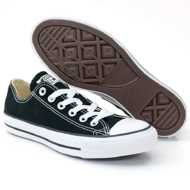 【CONVERSE】ALL STAR OX BLACK 男女鞋 休閒 黑色 低筒(M9166C)