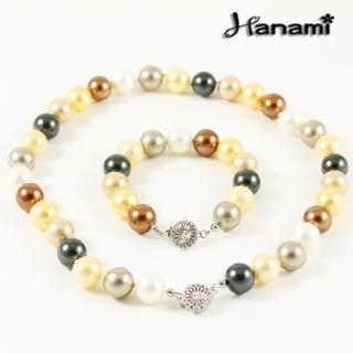 【Hanami】12mm極品典藏南洋貝寶珠套組