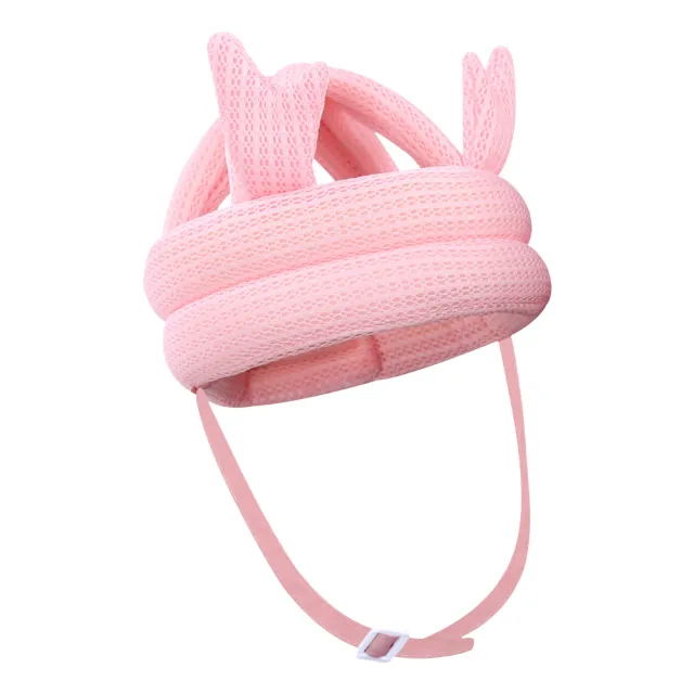 【OMRUI】寶寶學步防摔帽 嬰兒頭部純棉透氣保護墊 兒童安全頭盔護頭帽 防撞安全帽