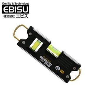 【EBISU】雙吊掛強磁水平尺 附LED(ED-16TBLM)