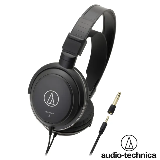 【audio-technica 鐵三角】ATH-AVC200 密閉式動圈型耳機