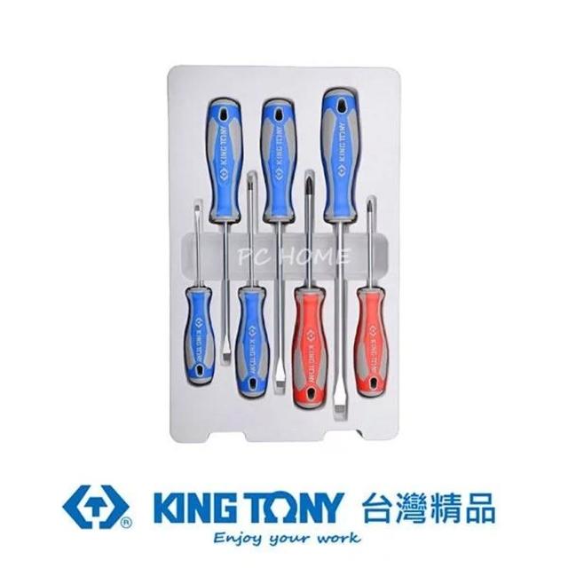 【KING TONY 金統立】專業級工具7件式起子組(KT30117MR)