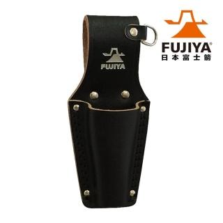 【Fujiya 富士箭】高階黑牛皮腰間鉗子收納袋-單支型(LP-1DSB)