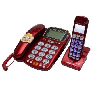 【SANLUX 臺灣三洋】2.4GHz數位無線話筒增音親子機(DCT-8916)