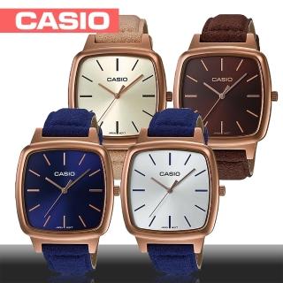 【CASIO 卡西歐】送禮首選-復古時尚風女錶 大鏡面4.6x3.6cm(LTP-E117RL)