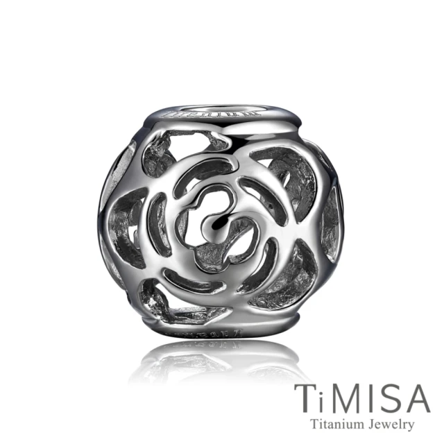 【TiMISA】玫瑰花語 純鈦飾品 串珠