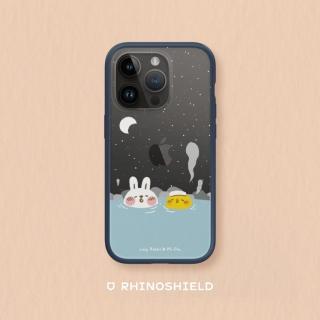 【RHINOSHIELD 犀牛盾】iPhone X/Xs/XR/Xs Max系列 Mod NX手機殼/懶散兔與啾先生-泡溫泉(懶散兔與啾先生)