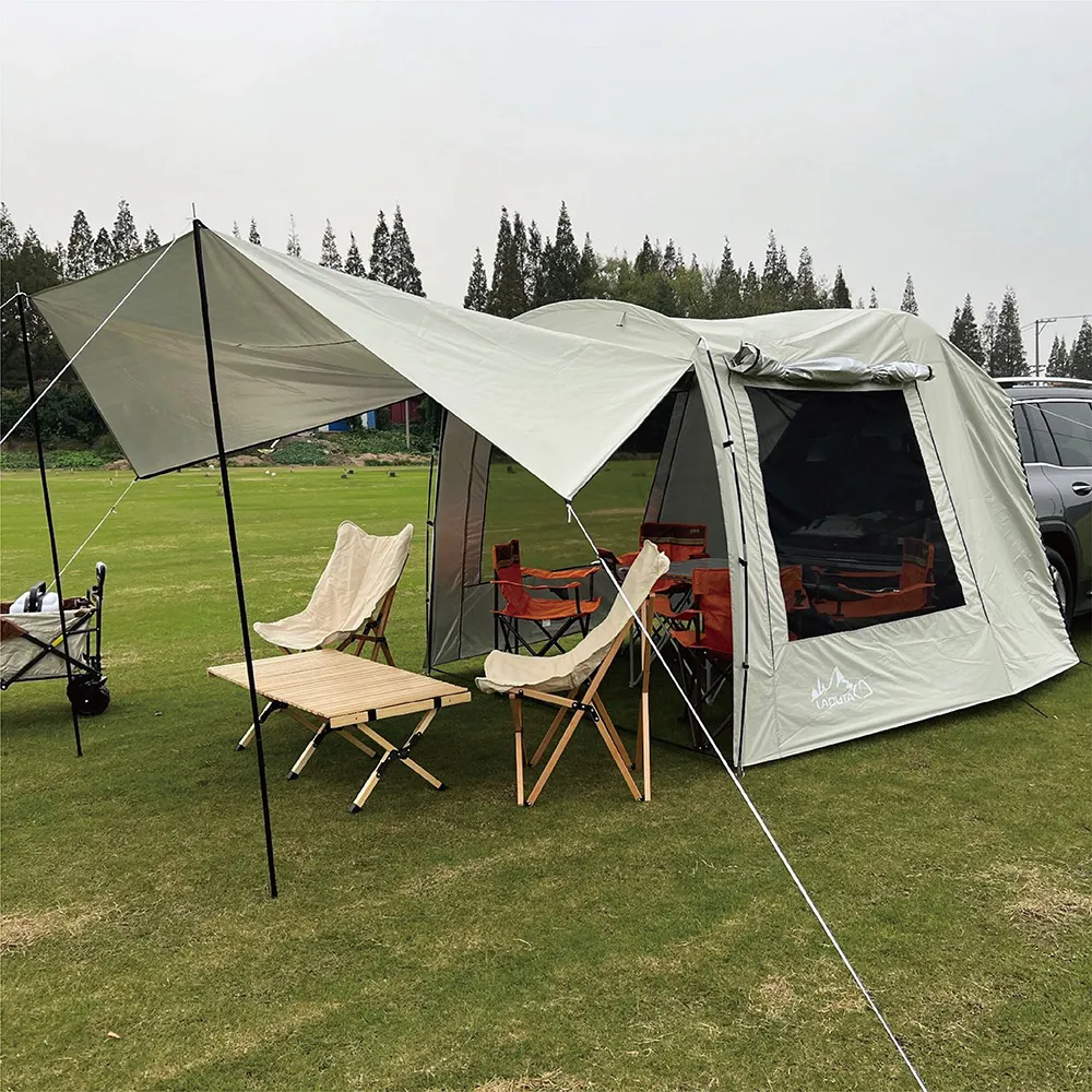 【TAS CAMP】車尾延伸帳 超級大空間(車尾帳篷 車尾蚊帳 車泊用品 車尾帳 車後帳 車宿 車泊 車露 帳篷)