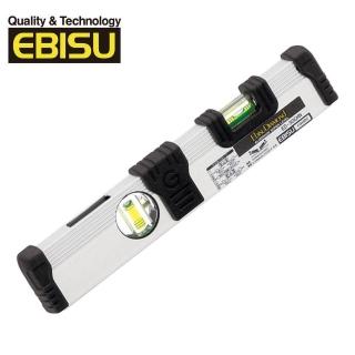 【EBISU】Mini系列-G耐衝擊水平尺 有磁 300mm(ED-30GMN-12)