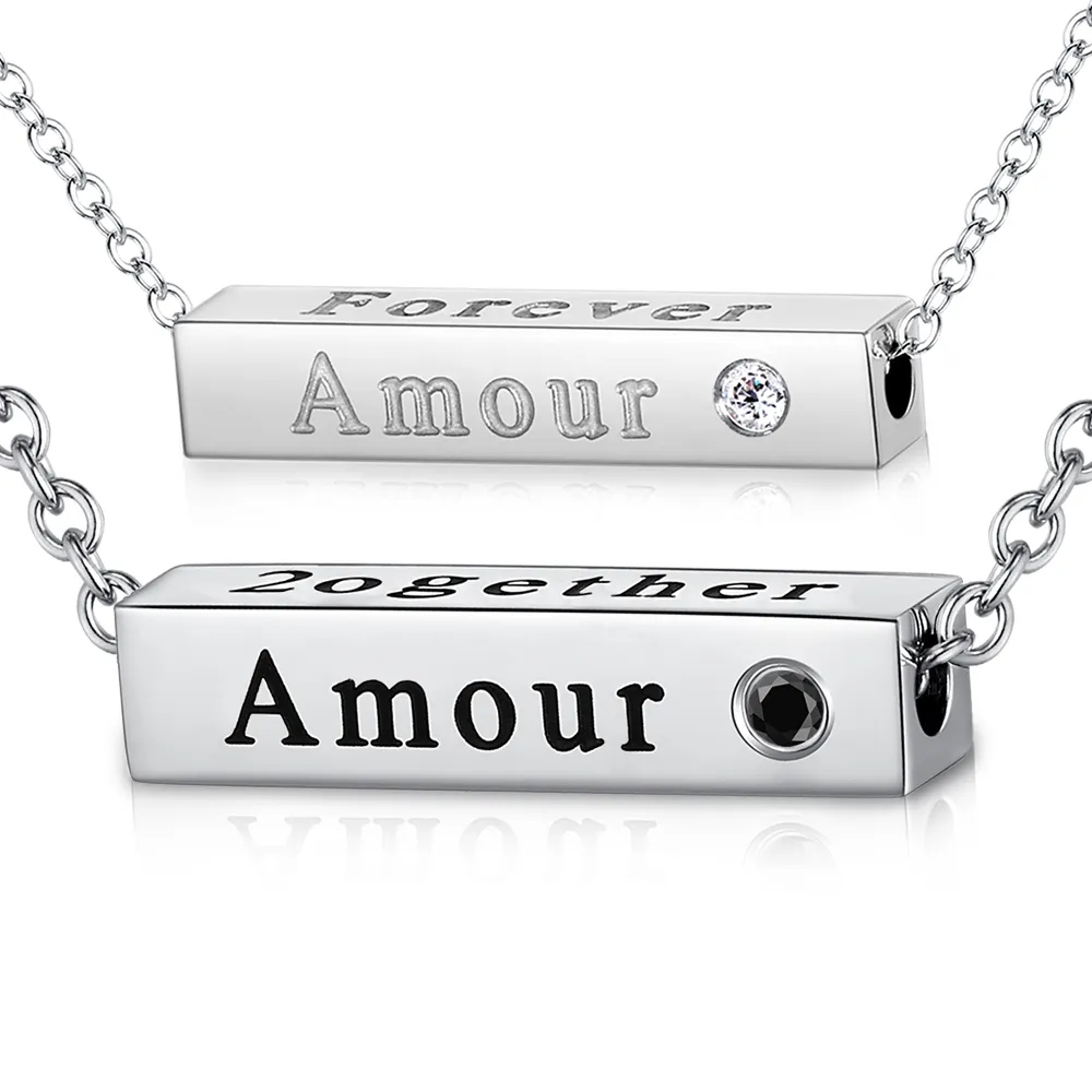 【GIUMKA】情人一起配戴的項鍊．Amour(情人節禮物)