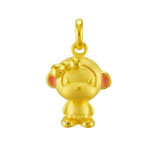 【甜蜜約定2sweet-PE-6264】純金金飾猴年金墬-約重0.68錢(猴年)
