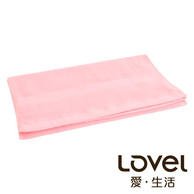 【LOVEL】嚴選六星級飯店素色純棉毛巾6件組(共5色)