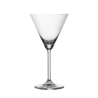 【LUCARIS】無鉛水晶馬丁尼杯 175ml 1入 Rims系列(調酒杯 馬丁尼杯 雞尾酒杯 水晶玻璃杯)