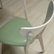 【H&D 東稻家居】日式簡約圓弧木作餐椅-3色(單椅)