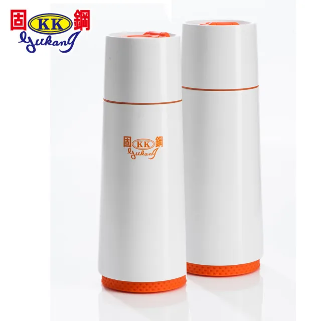 【固鋼】316不鏽鋼真空保溫杯375ml(清新白)(保溫瓶)