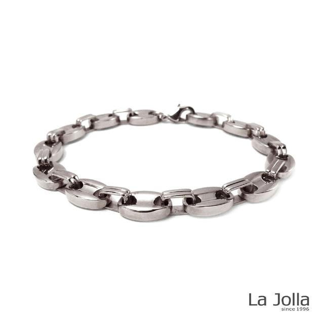 【La Jolla】維納斯 純鈦手鍊(銀色)