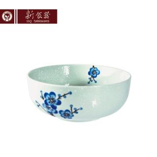 【新食器】蘭梅花香手繪8吋排骨湯碗