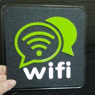 【PUSH! 居家生活用品】wifi無線網絡覆蓋標識牌(I08)