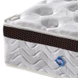 【尚牛床墊】3D透氣防蹣抗菌乳膠Q彈簧床墊-雙人加大6尺