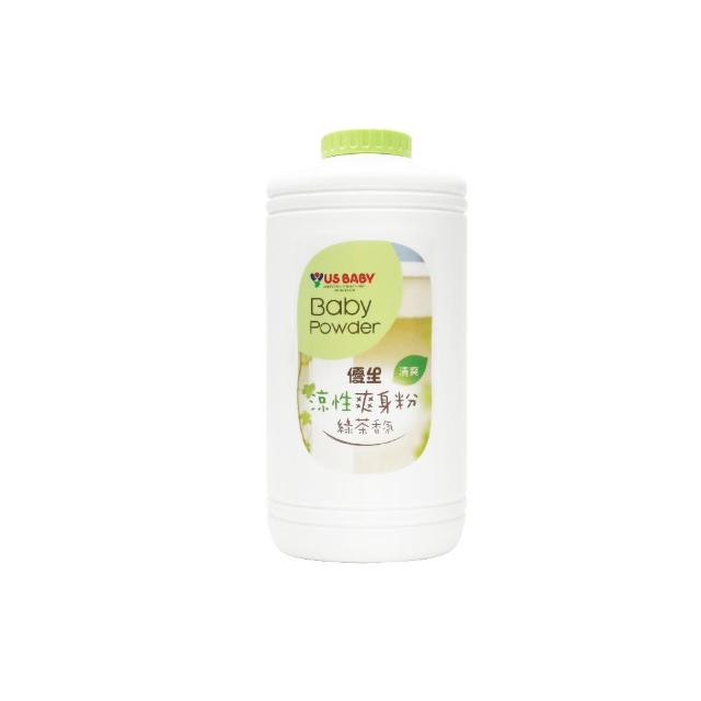 【US BABY 優生】涼性爽身粉-綠茶香氛(300g)